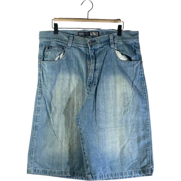 Vintage South Pole Utility Denim Shorts 36 - Picture 1 of 7